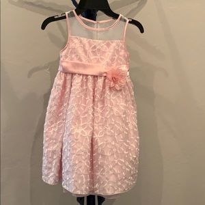 Gorgeous Girls pink puffy dress small